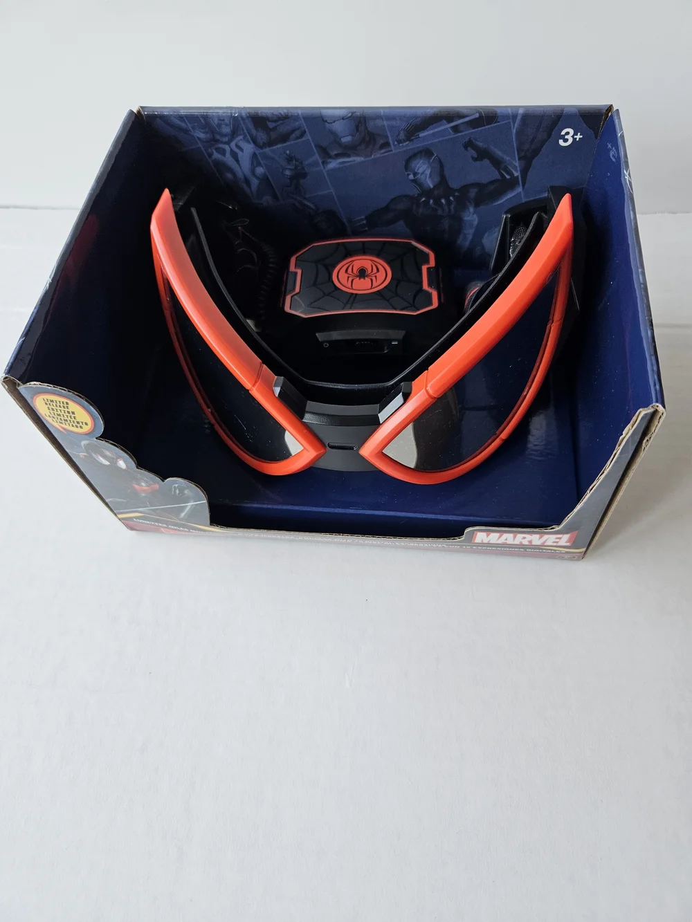 Marvel Miles Morales Red Goggles with Digital Expressions